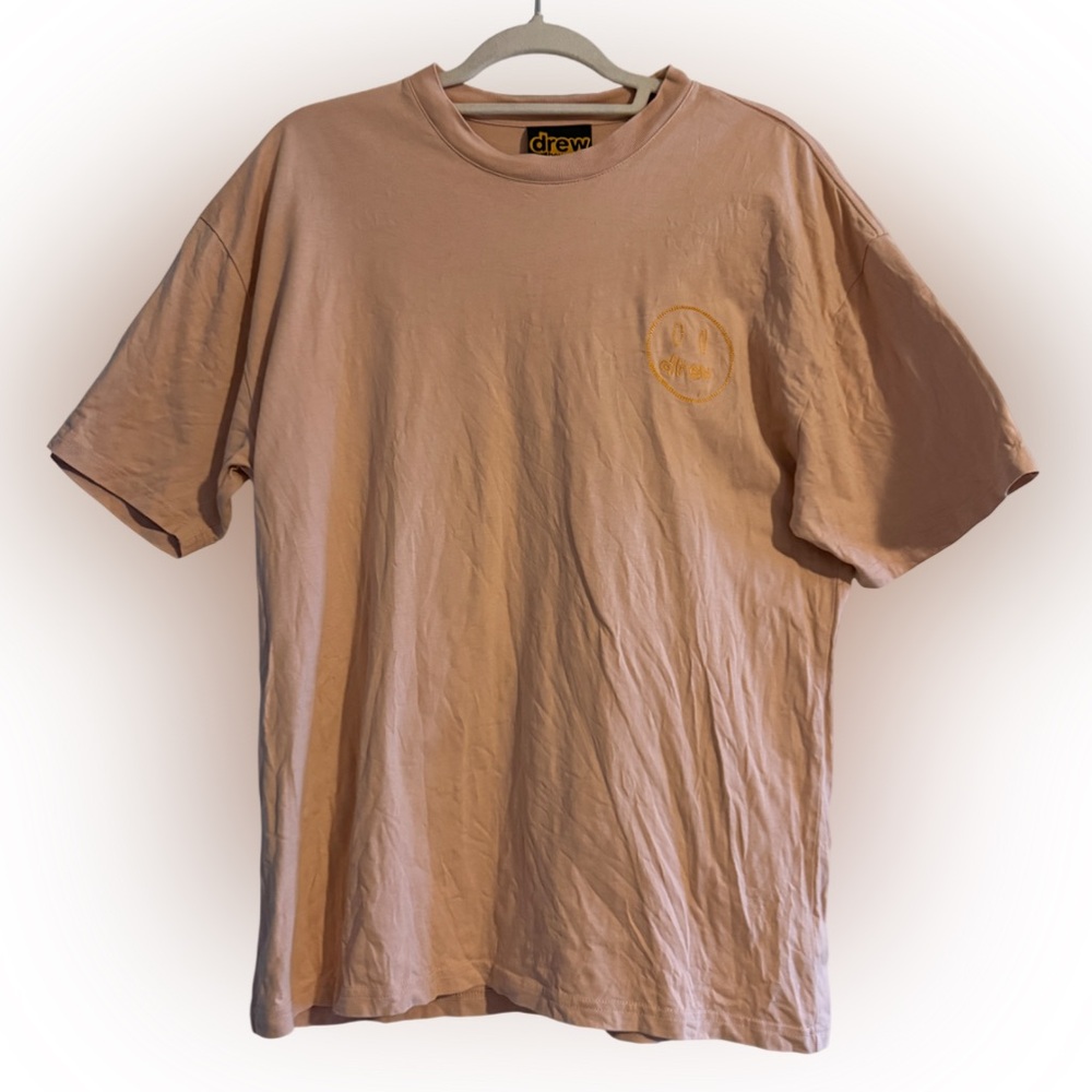 Drew House Sketch Mascot Embroidery T-Shirt Dusty Rose Size Small